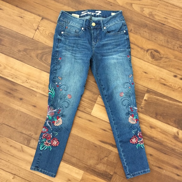 7 for all mankind embellished jeans